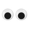 MEYCO - Yeux Mobiles en Plastique - Ronds - Pupille Mobile