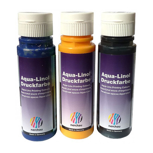 LUKAS STUDIO LINOL / Aqua Linol Lino Printing Ink 200ml