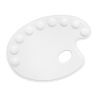 LUKAS - Palette en Plastique avec Cavités - Ovale - 22 x 30cm