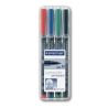 STAEDTLER - Lumocolor® - Permanent Universal Pen M - 317 WP4 - STAEDTLER® Box