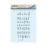 Spellbinders - Stempel / Stamp - Alphabet Lower