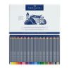 Faber-Castell - Crayon Goldfaber Aquarelle - Boîte Métal de 36 Pièces