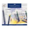 Faber-Castell - Colour Pencil Permanent Goldfaber - Metal Tin of 24