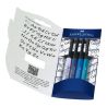 Faber-Castell - Wallet of 4 PITT® Artist Pens - Brush Lettering Set - Blue