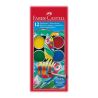 Faber-Castell - Pastilles de Gouache - Boite de 12 Couleurs