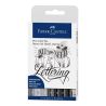 Faber-Castell - Wallet of 9 PITT® Artist Pens - Hand Lettering - Starter Kit