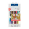 Faber-Castell - Color Gelatos - Blister of 12 Gelatos Sticks - Watercolour - 'Metallics' Pack