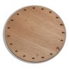 Bottom / Background for Basketry - Plywood - Round - 9CM