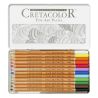Cretacolor - Crayons Fine Art Pastel - Assortiment de 12 Couleurs - Étui Métal