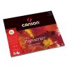 Canson® - Figueras® - Paper for Oil & Acrylic - Canvas Grain - Block of 10 Sheets - C1C - 33 x 41 cm - 290 gsm