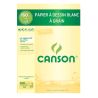 Canson® - "C" à Grain® (CAG) - Block of 20 Sheets - 160 gsm - A4 Size