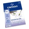 Canson® - Imagine - Papier Mix Media - Bloc de 50 Feuilles - 200 g/m² - Format A3