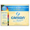 Canson® - Mi-Teintes® VIVES - Pochette de 12 Feuilles - 160 g/m² - 24 x 32 cm