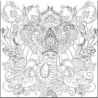 NIDART - Coloring Panel - 30x30 - Elephant