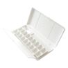 NIDART - Palette Plastique - Rectangulaire - 12x25cm