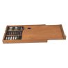 NIDART - Pastel Pod - Boîte de Rangement en Bois pour 72 Pastels