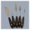 NIDART - Set de 5 Couteaux à Peindre - Lot E