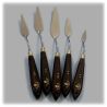 NIDART - Set de 5 Couteaux à Peindre - Lot A