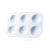OZ International - Palette Plastique - Rectangulaire - 6 Alvéoles - 9x13,5cm
