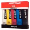 AMSTERDAM - Pack / Acrylics Primary Set - 5 x 120ml