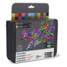 Winsor & Newton - ProMARKER - Trousse de 24 - MIXED MARKER SET
