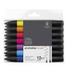 Winsor & Newton - BrushMARKER - Set de 12 - TONS VIBRANT
