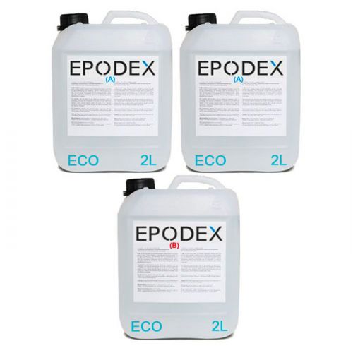 EPODEX Epoxy Resin Transparent / Clear 6kg ECO System (1CM)