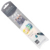 Cretacolor - Aqua 2 Go - Set of 3 Refillable Water Tank Brushes