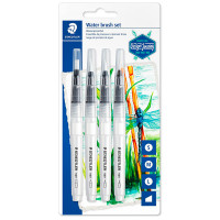 STAEDTLER - Lot de 4 Pinceaux à Réservoir d'Eau