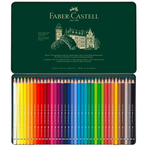 Faber-Castell - Albrecht Dürer - Crayons Aquarellables - Boîte Métal de 36