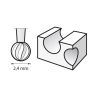 DREMEL - Engraving Cutter (3) - Ø2,4mm (107)