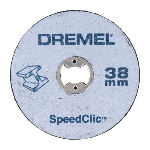 12 disques métaux à tronçonner Dremel SpeedClic 38 mm