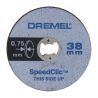 DREMEL® - Ez Speedclic - Thin Cutting Wheels (5) - Ø38mm - 0,75mm (SC409)