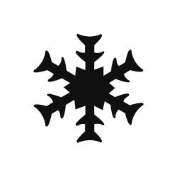 ARTEMIO - Lever Punch - S - Snowflake '2' - 2.5cm