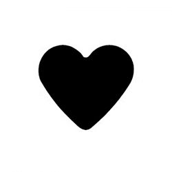 ARTEMIO - Lever Punch - XS - Heart '1' - 0.95cm