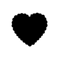 ARTEMIO - Lever Punch - M - Wavy Heart - 3.8cm