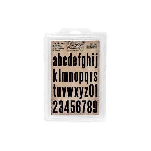 Tim Holtz® Idea-ology Stamps - Block Lower - TH93578