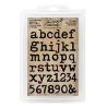 Tim Holtz® Idea-ology Stamps - Type Lower - TH93579