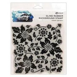 Ranger Ink - Simon Hurley Create - Background Stamp - Flower Garden