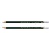 Faber-Castell - Crayon Graphite - Castell 9000 - Bout Gomme