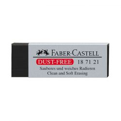 Faber-Castell - Gomme DUST-FREE Eraser Black