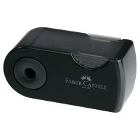 Faber-Castell - 1 Trou - Noir - Taille-Crayon - SLEEVE Mini