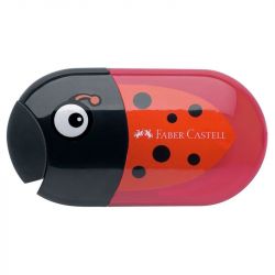 Faber-Castell - Taille-Crayon et Gomme - Coccinelle