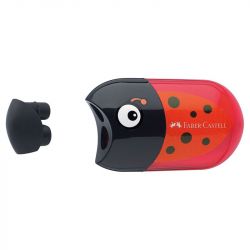 Faber-Castell - Coccinelle - Taille-Crayon et Gomme