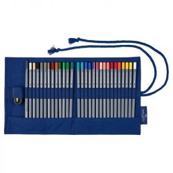 Faber-Castell - Goldfaber Aqua - Trousse à Crayons - Boîte-Rouleau - 29 Pièces
