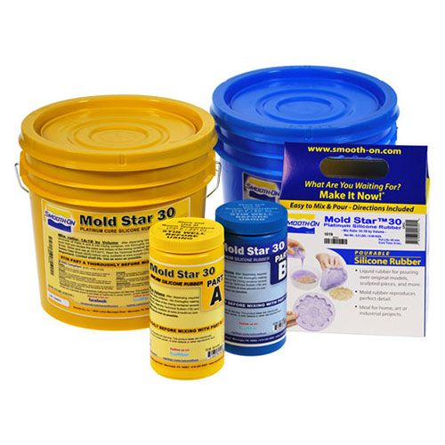 Smooth-On - Silicone - Mold Star™ 30 - 0.9KG (Haute Température)