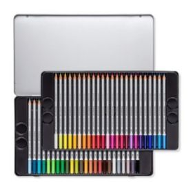 STAEDTLER - Karat Aquarell 125 - Watercolor Pencils - 48 Colors - Metal Tin