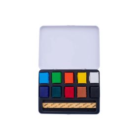 CRETACOLOR - Aqua Brique - Boîte Métal de 10 Couleurs