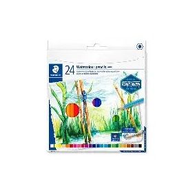 STAEDTLER - Crayons Aquarellables 146 10C - 48 Couleurs - Étui Carton