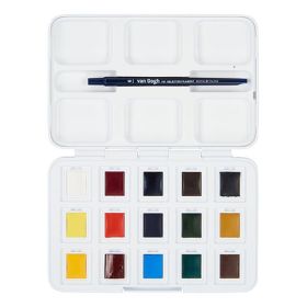 VAN GOGH - Aquarelle - Pocket Box de 15 Demi-Godets